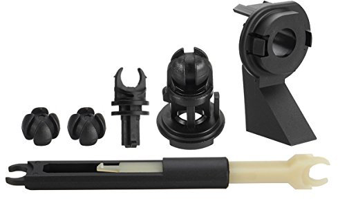 Viviance Reparación De Coches Capó Cerradura Kit De Reparación compatible con Fo-rd Focus Mk2 2005-2011