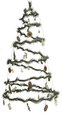 Kaemingk Albero A Spirale con LED Bianco Caldo A Batteria Natale Luci, Multicolore, 8719152234776