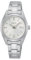 Seiko Damen Analog Quarz Uhr mit Edelstahl Armband SUR633P1