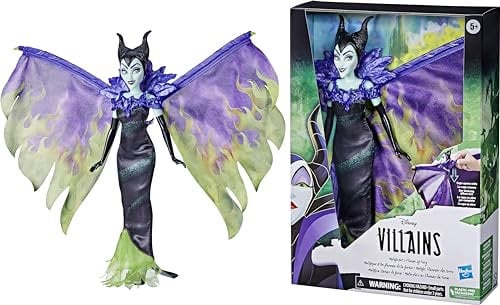 Disney Princess Disney Villains Maleficent's Flames of Fury Fashion Doll, Disney Princess Toy for Kids 5 Years and Up