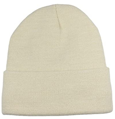 Womens Satin Lined Beanie Winter Hats Cable Knit Cuffed Beanie for Women Silk Lining Thick Chunky Warm Beanie Hat