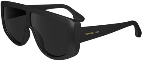 Victoria Beckham Unisex VB664S Sunglasses, 001 Black, 61