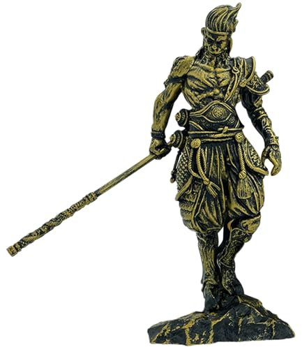CYZJPRVN Actionfigur, 19,3cm Black Myth: Wukong Modell, PVC Statue Modell Sammlerstücke Heimdekoration Ornamente Einteilige Figur Standing Anime Figur mit Geschenk für Anime Liebhaber und Modell
