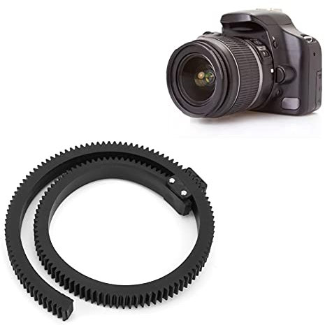 Follow Focus Len Gear Ring Belt, Verstellbarer Follow Focus Ring Lens Gear Strap Follow Len Gear Ring Belt für SLR DSLR Kamera Camcorder Kamerazubehör