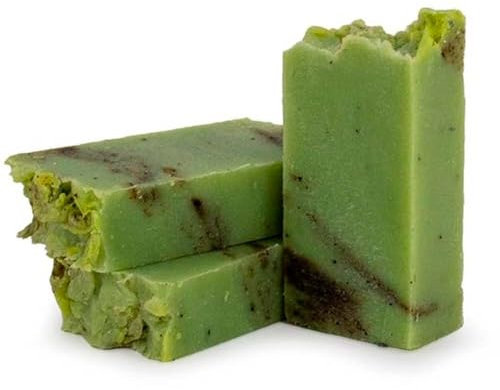 Pack 5 Jabón natural de Árbol de té - Indicado para piel grasa - Evita el acné - Apto para higiene íntima - Exfoliante suave