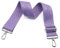 Angtex Taschengurt Schultergurt zum Wechseln für Damen-Handtaschen, verstellbar, 5 cm breit (Lila)