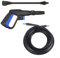 UTTASU High Pressure Washer Spray Handle Extension Rod Set For Bosch With Multiple Nozzle Patterns Adjustable Water Control For Car Outdoor Furniture Home Garden Cleaning(set2)
