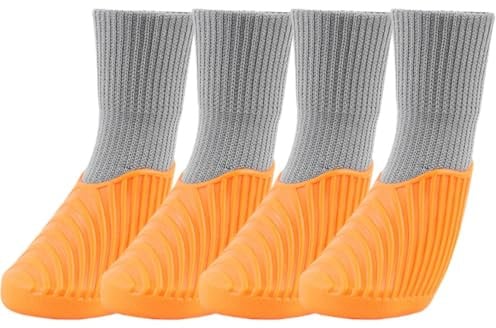 wasserdichte Hundestiefel, Schuhe für Hunde | Rutschfester, elastischer Hundeschuh, hautfreundlich - 4 Stück Hundezubehör Haustierschuhe für regnerische, verschneite, Outdoor-Sport, mittelgroße Hunde
