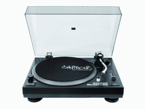 OMNITRONIC BD-1390 USB-Plattenspieler sw