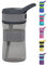 boddels Kinder Trinkflasche mit Strohhalm und rutschfestem Griff | 400 ml | Trinkflasche Kinder auslaufsicher, bruchsicher | Wasserflasche Kindergarten, Schule, Sport | Kindertrinkflasche | BPA-frei