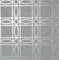 Arthouse Geo Grey Silver Kiss Foil Wallpaper