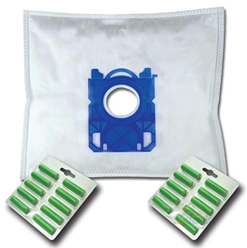 20 x Mr.Clean Staubsaugerbeutel + 20 Duftstäbe geeignet für Philips Powerlife FC8320 FC 8320 FC8322 FC 8322 FC8440 FC 8440