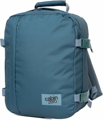 Cabinzero Unisex-Erwachsene Classic Backpack 28L Rucksack, Aruba Blue, 29,5x39x20