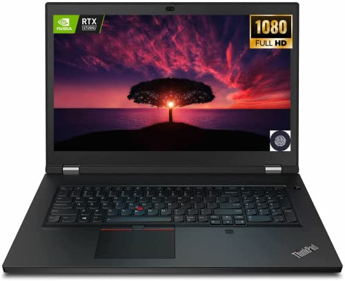 New Lenovo ThinkPad P17 Gen 2 Business Laptop, 17.3 FHD IPS Anti-Glare Display, Intel Core i7-11800H, Windows 10 Pro, 32GB RAM, 1TB SSD, NVIDIARTX A2000 4GB, Fingerprint Reader