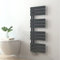 S'AFIELINA Design Badheizkörper Handtuchheizkörper Anthrazit Flach Paneel Seitenanschlusss 1041x400mm Heizkörper für Bad Handtuchtrockner 478 Watt