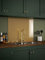 Brass Glass Kitchen Splashback 900mm x 750mm