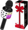 Fede Karaoke Mikrofon, Bluetooth Karaoke Mikrofon Kinder, Geschenke Spielzeug für Teenager Mädchen Jungen, Tragbares KTV Lautsprecher Recorder für Smartphone PC