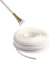 Câble électrique souple blanc - HO5VVF 4G1,5mm² - 50m