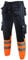 MS9 Mens Hi Viz Vis High Visibility Fleece Cargo Work Trousers Joggers Orange