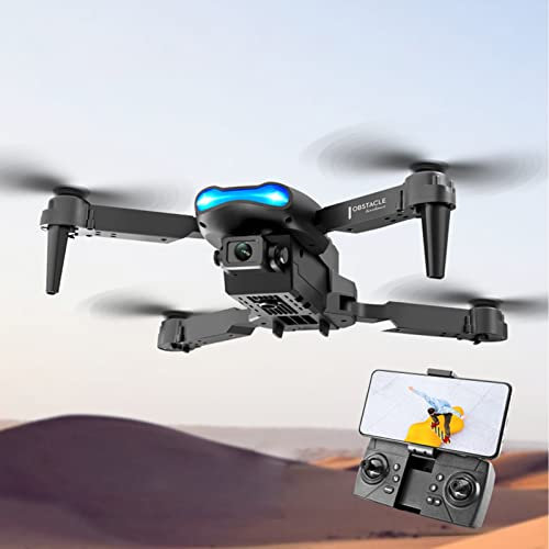 E99pro Faltbare -Drohne für Kinderspielzeug, RC Nano Pocket Quadcopter WiFi-Drohnenantenne für Anfänger, 50-facher Zoom, 4K-Dual-Kamera, Höhenhaltung, 3D-Flips, One-Key-Return