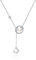 jiamiaoi Perlenkette Damen Silberkette mit Perle Kette Silber Damen Perlen Halskette Ketten Silber 925 mit Perle Anhänger Frauen
