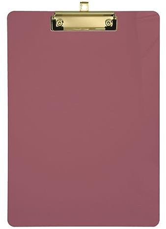 Klemmbretter in Roségold, Standard-Buchstabengröße, A4, Acryl-Klemmbretter