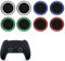 Aidi 8 Pcs Thumb Grips Compatible with PS5 & PS4 Controller Controller Grip Silicone Cover Joystick Protection Attachments Game Controllers, Convex and Concave-Raised Dots & Studded Design