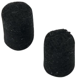 GEWA Anschlagfilz Saxophon Klappenschutz, Farbe schwarz, Durchmesser 9 mm, Packung 25 Stück