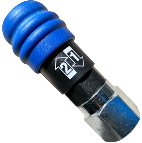 Enchufe Rápido de Seguridad Aire Comprimido Serie 26 1/2 Hembra