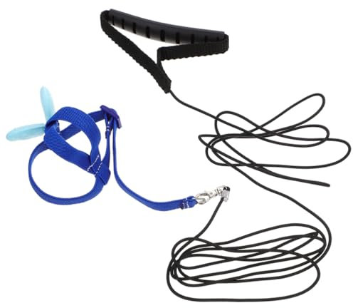 Amosfun 2 Sätze Papagei Fliegendes Seil Zuggeschirr Für Papageien Vogelleine Starps Fliegendes Seil Im Freien Zubehör Für Vogelkostüme Hühnergeschirr Nylonleine Riementyp Stoff Fluganzug