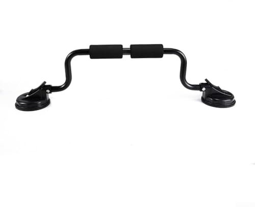 Boat Roller Load Assist for Kayak and Canoe For Mounting, Heavy Duty, Aluminum Alloy Bars, Suction Cups with Locks (Silver)