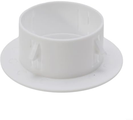 Besttoolifes Tapa decorativa de plástico para tuberías de aire acondicionado, tapa protectora redonda para rejillas de ventilación de aire, tapa de ventilación para armarios, armarios, 40-100 mm (60