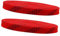 kowaku 1 Paar gewachste Schnürsenkel für Hockey-Schlittschuhe, 1 cm breit, Schnürsenkel für Inlineskates, Hockey-Schuhe, Zubehör für, Rot, 244cm