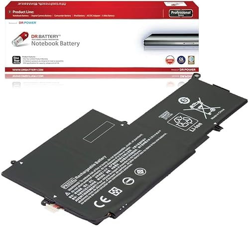 DR. BATTERY PK03XL Laptop Battery for HP Spectre 13 Pro X360 G2 G1 Spectre 13-4000 13-4100 13-4200 13-4003dx 13-4103dx 13-4006tu 13-4000nf Series 789116-005 788237-2C1 HSTNN-DB6S TPN-Q157 [11.4V]