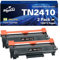 Superprint TN2410 Druckpatrone Schwarz (Mit-chip) Kompatibel für Brother HL-L2350DN HL-L2370DN DCP-L2510D DCP-L2530DW MFC-L2710DN MFC-L2750DW TN-2420 TN-2410 Toner (2er-Pack)