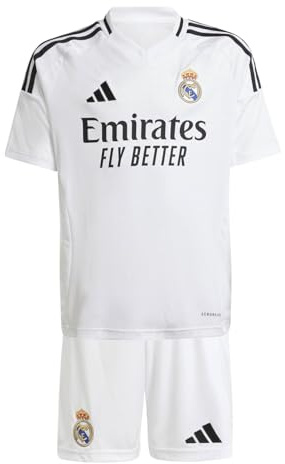 Sportanzug für Kinder, adidas Real H, Kit IT5203, Weiß, Marke: adidas - EAN: 4067897349168, Größe: 12 Jahre