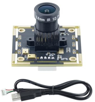 MZRAN USB Power Ov4689 4MP Kameramodul mit Wechselobjektiv und erweiterbarer Beleuchtung für industrielle Steuergeräte Industriekameraboard