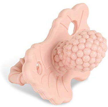 RaZbaby Schnuller - Beissring in Rosa, Cotton Candy, 009-PT