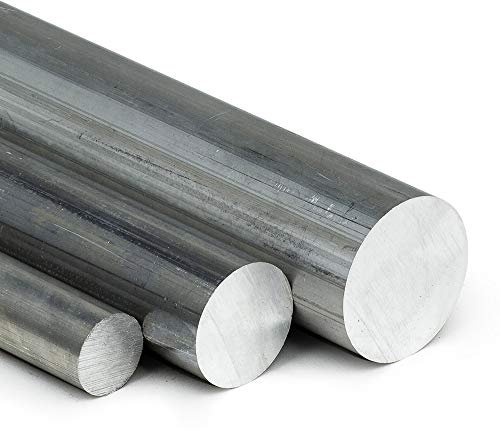 Aluminium Rund Durchmesser Ø 50mm | Länge = 400mm (40cm) Rundstab zum Drehen, Fräsen, Bohren, Sägen