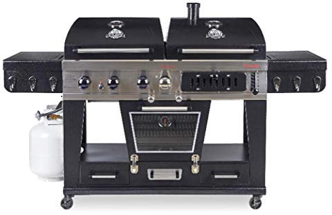 Pit Boss Barbecue fumoir Memphis Ultimate 4 en 1 gaz, charbon de bois