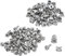 Antrader M5 Screws-M5 x 20mm Screw+Washer+Cage Nut, Server Cabinet Rack Mounting Fixing Screws 50 Sets