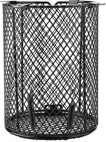 Tnfeeon Reptile Lamp Cover, Reptile Heizung Lampenschirm Anti-Scald Lamp Mesh-Abdeckung für Pet Reptile Amphibian Snake Lizard Turtle(Zylinder)
