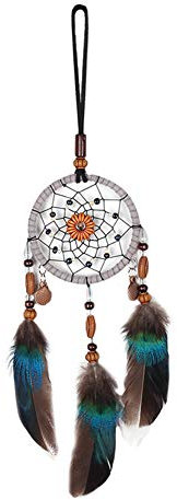 Porfeet Anhänger, Vintage Traumfänger Auto Rückspiegel Hängende Anhänger Wohnaccessoires