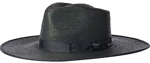 Brixton Damen Jo Stroh-Rancher Filzhut, schwarz, Small
