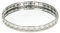 URBNLIVING Round or Rectangle Silver Mirror Trays, Decorative Display Stands for Home Decor Tealights Candlesticks, (29cm, Round)