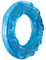 YöL Ring Shaped Summer Cooling Pet Toy - Dog Puppy Teething Chew Outdoor Play Freezable Durable Rubber Hydrating Teether Frozen