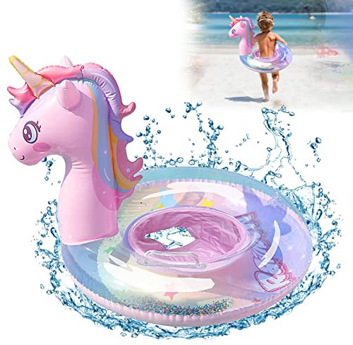 HuaMuDM Baby Schwimmring,Float Kinder Schwimmring,Kinder Schwimmreifen Spielzeug,Aufblasbare schwimmreifen Baby,Cartoon Dinosaurier Schwimmsitz Float Kinder