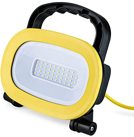 Bright Source 110V 15W Site LED Worklight, 4000k Cool White Colour Temperature, IP54 Rated, 1500 Lumens