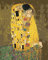 IDEYKA Malen nach Zahlen Der Kuss 2. Gustav Klimt 40x50 Menschen auf dem Bild mit Holzrahmen
