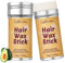 Haarwachs Stick, 2.7 oz Styling-Pomade für Perücken, Wachs-Stick für Haare, Nicht Fettig Styling Haar Pomade Stick für Flyaways Rand Frizz Haar (2pcs)